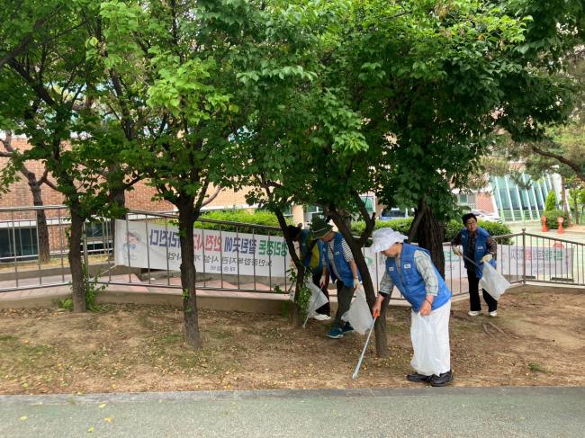 선배시민 '리사이클 시니어 봉사단'… 이미지